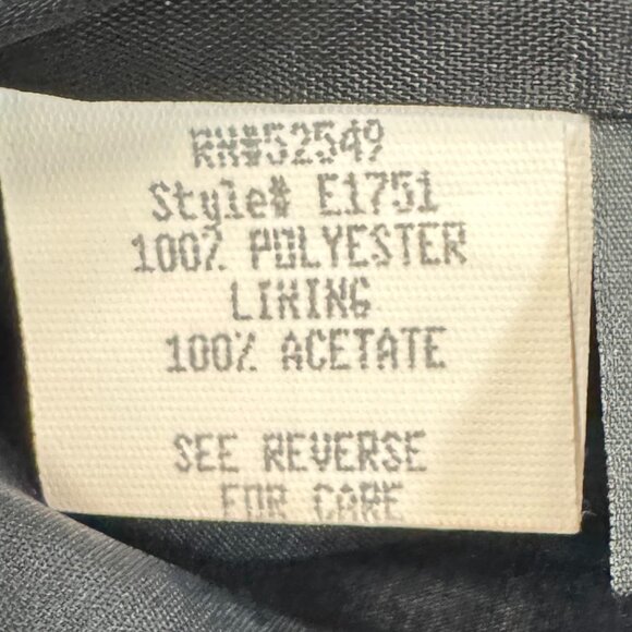 Laundry by Shelli Segal Sleeveless Black Dress Size 4 - Picture 4 of 8